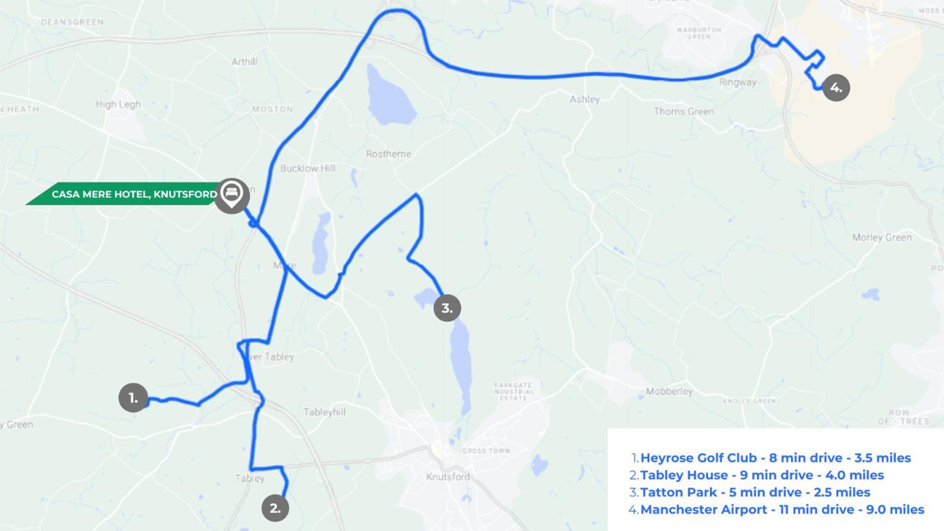 Casa Mere Manchester Airport, Knutsford, Sure Collection By Best Western 외부 사진